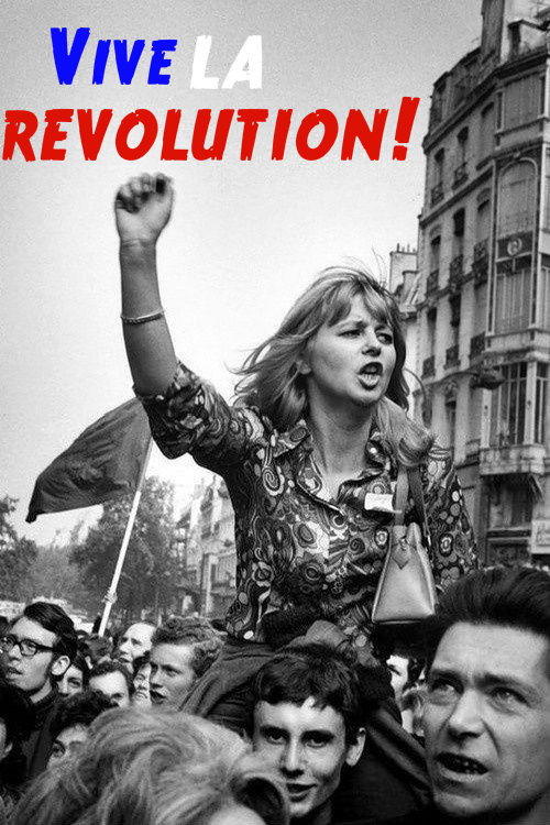 Movie poster for Vive la Revolution! Joan Bakewell on May '68 (2018)