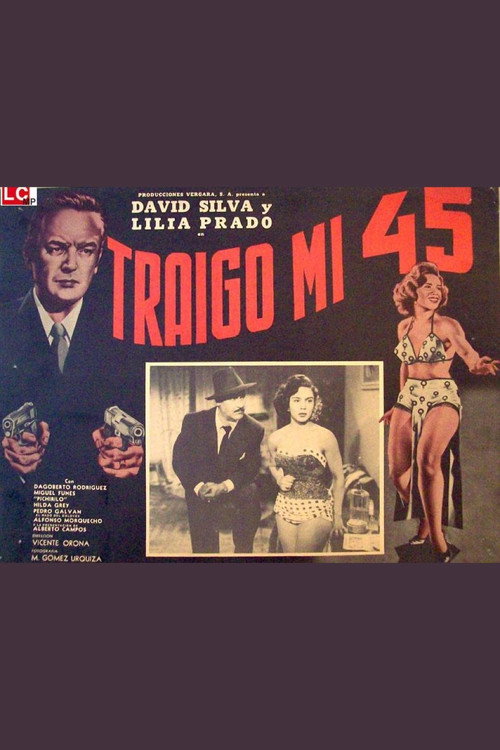 Movie poster for Traigo mi 45 (1952)