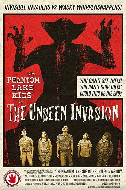 Movie poster for The Phantom Lake Kids in the Unseen Invasion (2020)