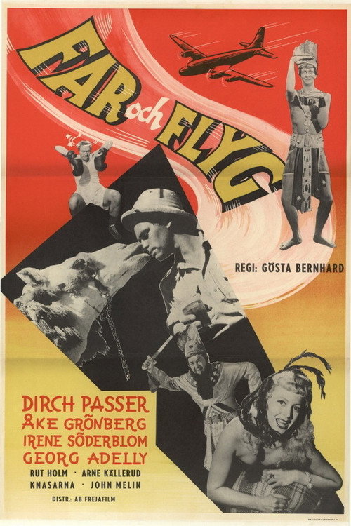 Movie poster for Far och flyg (1955)