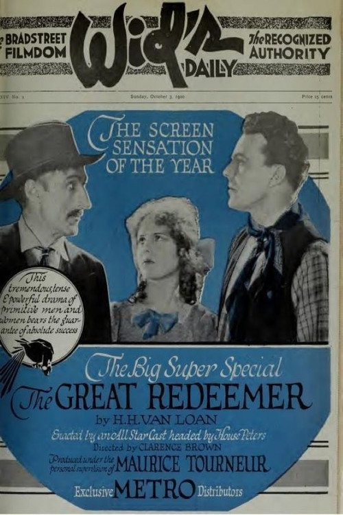 Movie poster for The Great Redeemer (1920)