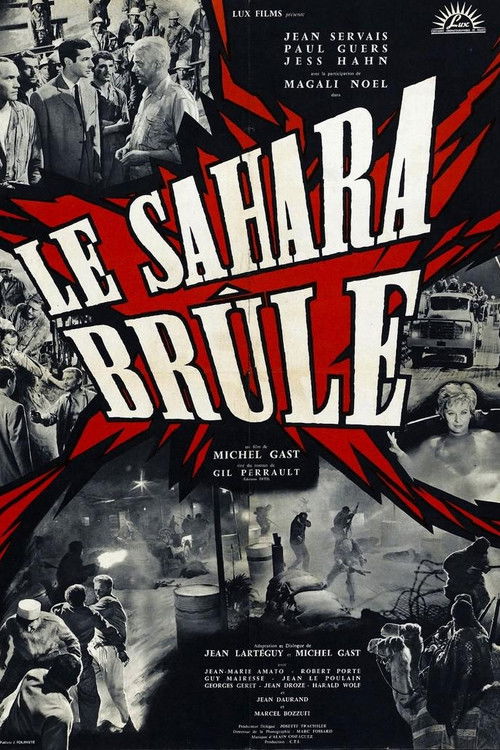 Movie poster for Sahara on Fire (1961)