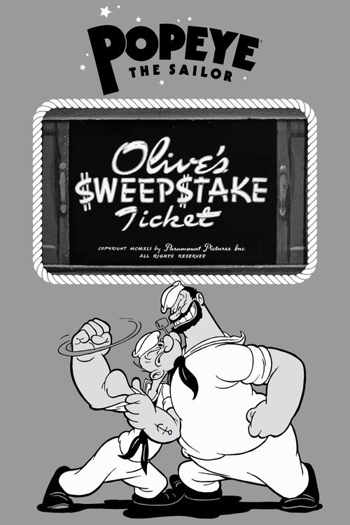 Movie poster for Olive's $weep$take Ticket (1941)