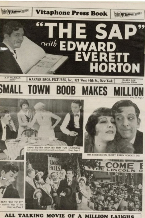 Movie poster for The Sap (1929)