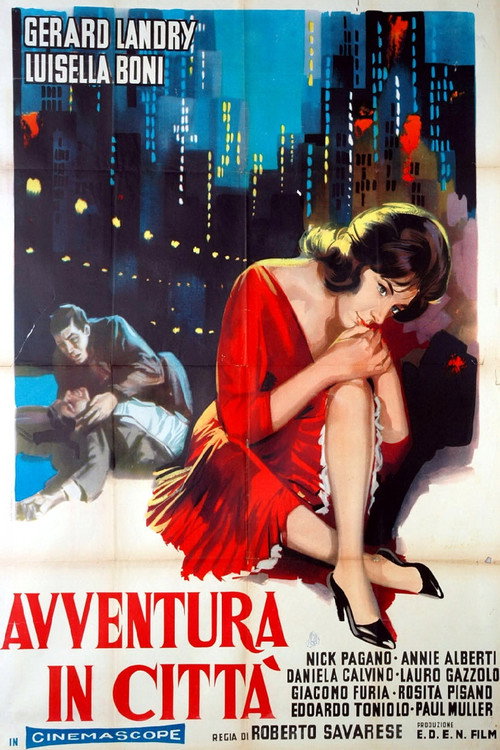 Movie poster for Adventure in the city (1959)