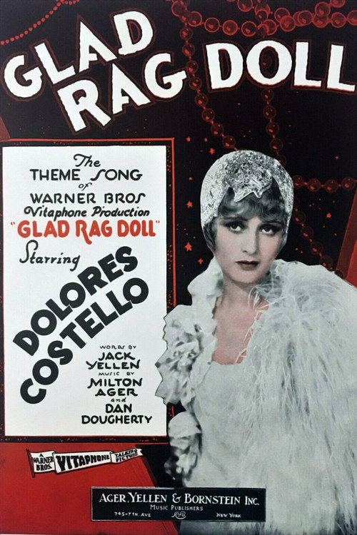 Movie poster for Glad Rag Doll (1929)