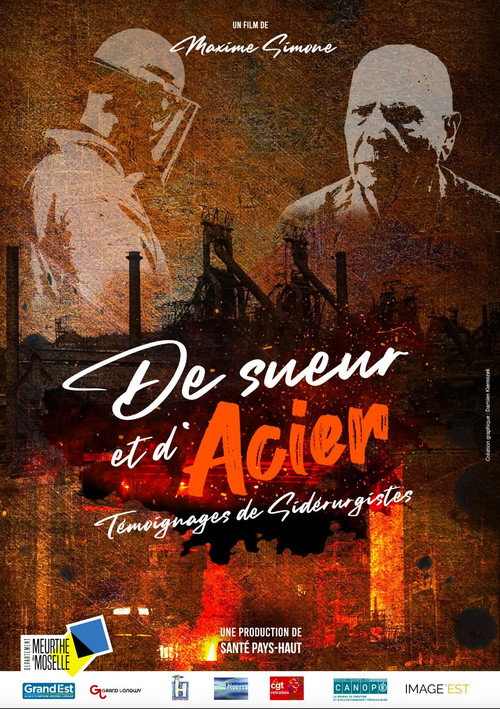 Movie poster for De Sueur & d'Acier (2021)