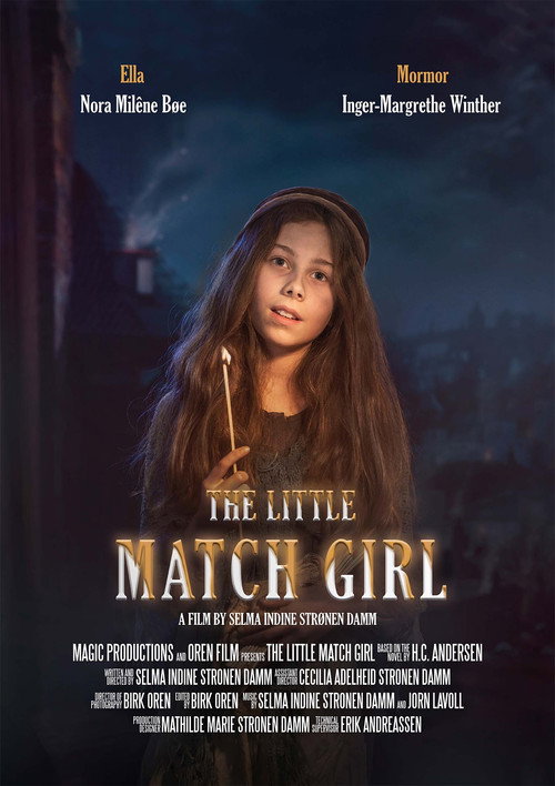 Movie poster for Piken med svovelstikkene (2021)