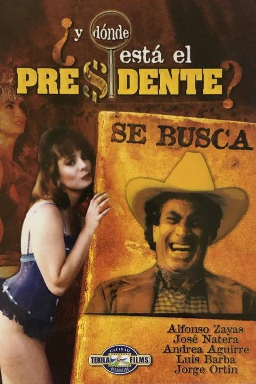 Movie poster for ¿Y dónde está el presidente? (1995)