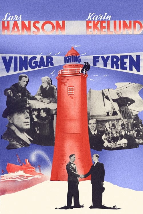 Movie poster for Vingar kring fyren (1938)