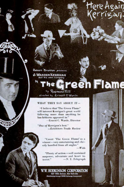Movie poster for The Green Flame (1920)