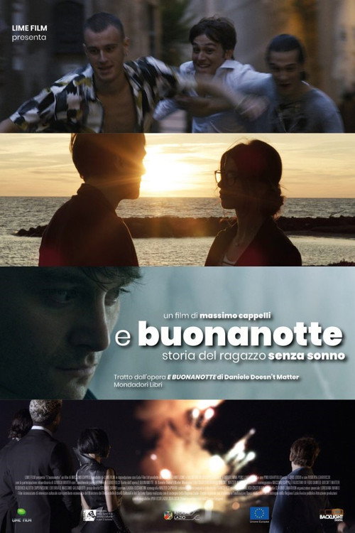 Movie poster for E buonanotte - Storia del ragazzo senza sonno (2022)