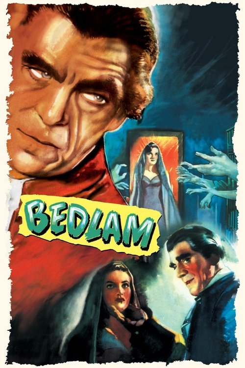 Movie poster for Bedlam (1946)