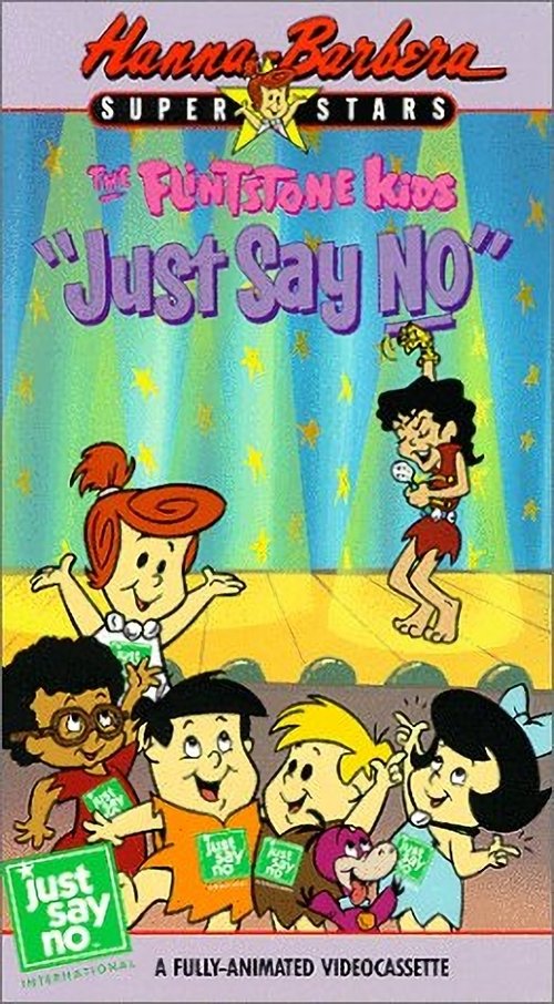 Movie poster for The Flintstone Kids' "Just Say No" Special (1988)