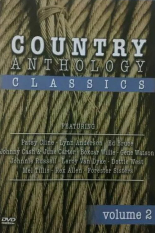 Movie poster for Country Anthology Classics Volume 2 (2004)