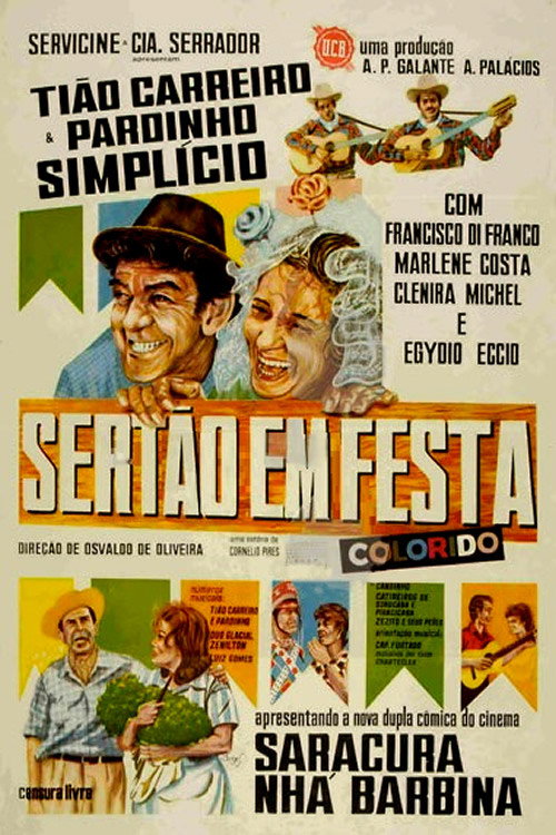 Movie poster for Sertão em Festa (1970)