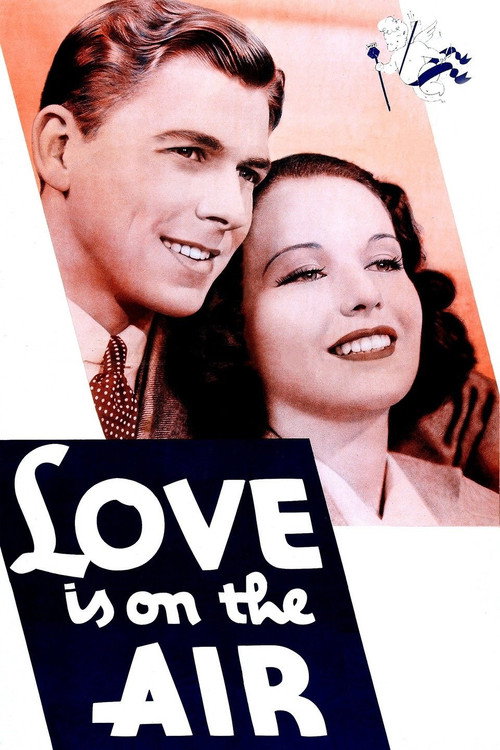 Movie poster for Love Is on the Air (1937)