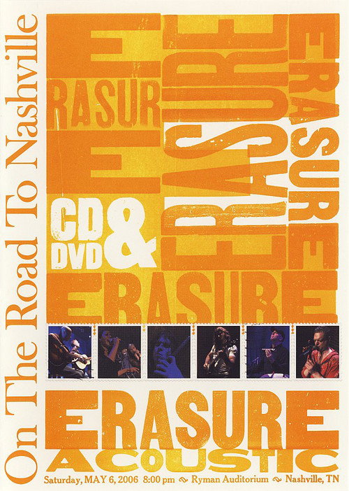 Movie poster for Erasure: On the Road to Nashville (2007)