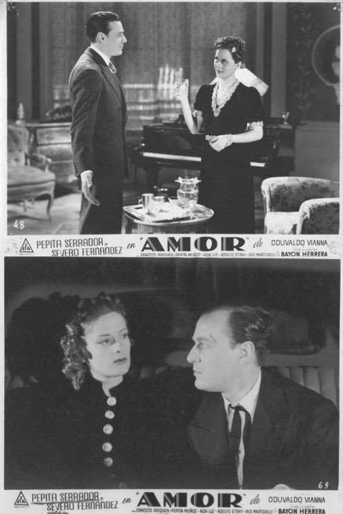 Movie poster for Amor (1940)