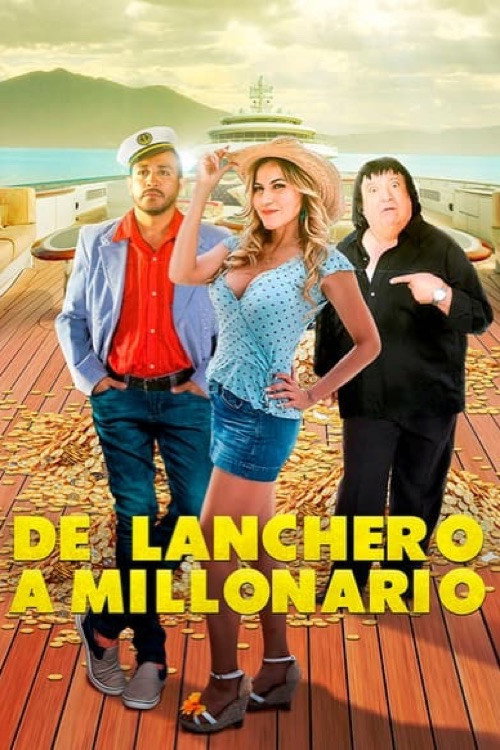 Movie poster for De lanchero a millonario (2013)