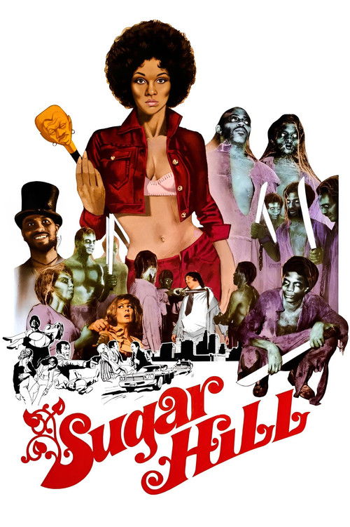 Movie poster for Sugar Hill (1974)