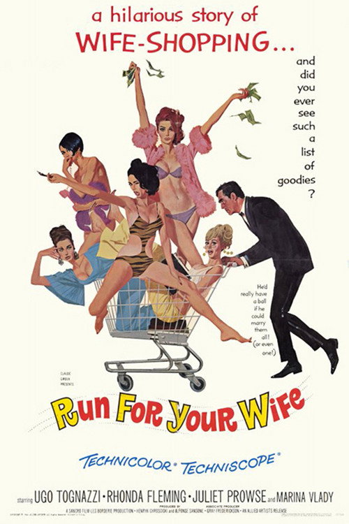 Movie poster for Run for Your Wife (1965)