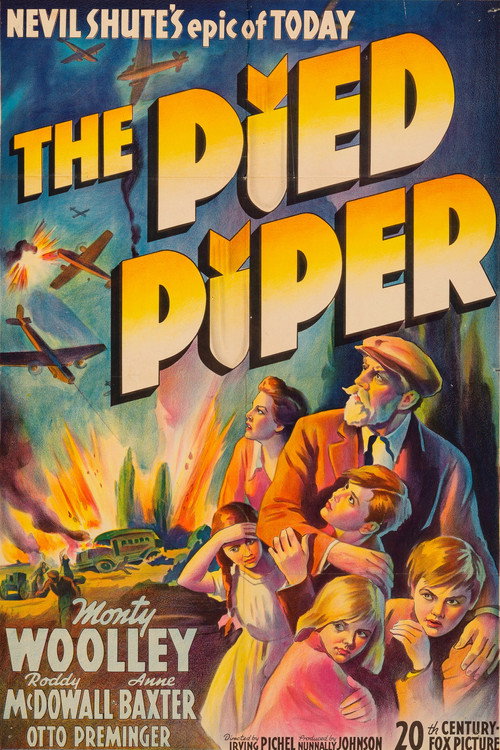 Movie poster for The Pied Piper (1942)
