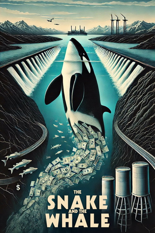 Movie poster for The Snake and the Whale (2025)