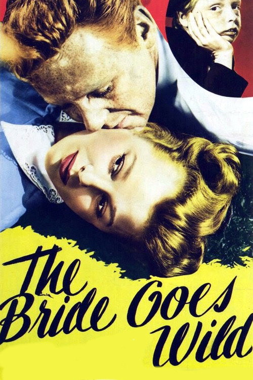 Movie poster for The Bride Goes Wild (1948)