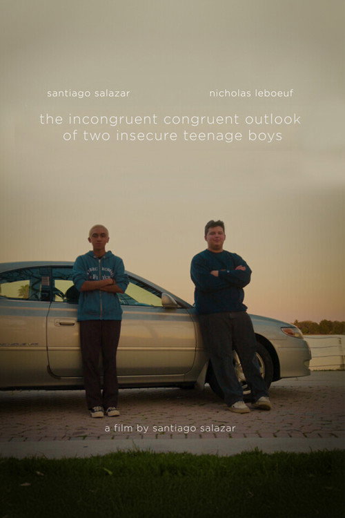 Movie poster for The Incongruent Congruent Outlook of Two Insecure Teenage Boys (2025)