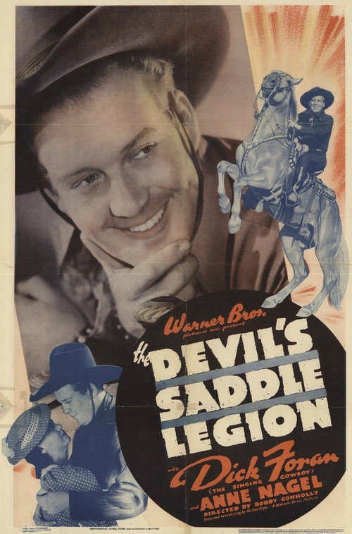 Movie poster for The Devil's Saddle Legion (1937)