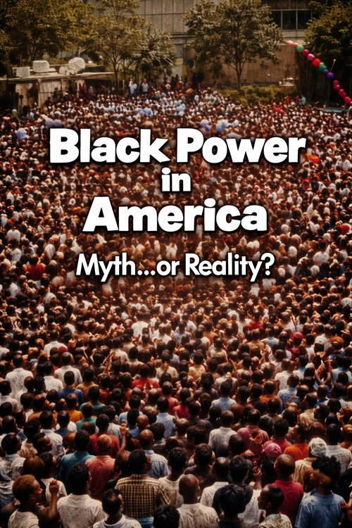 Movie poster for Black Power in America: Myth or Reality? (1986)