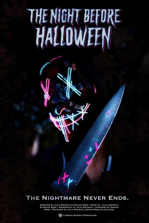 Movie poster for The Night Before Halloween (2023)