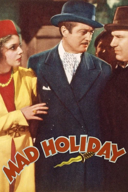 Movie poster for Mad Holiday (1936)