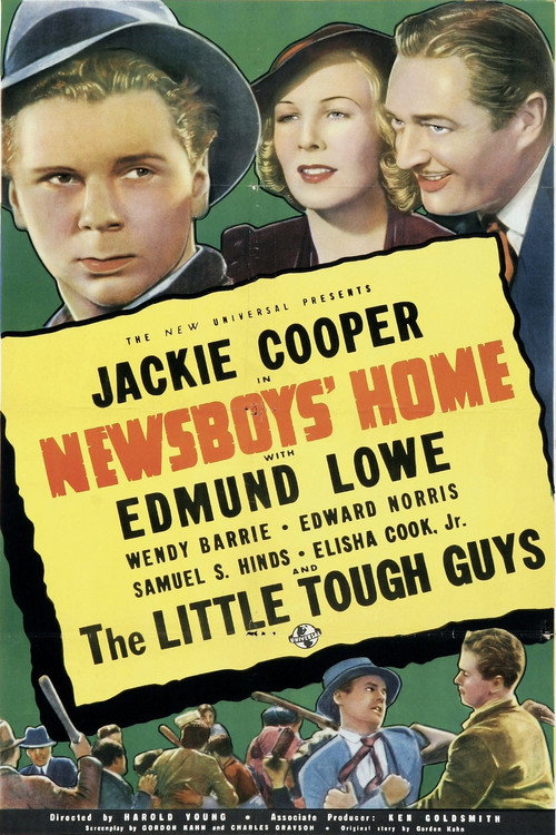 Movie poster for Newsboys' Home (1938)