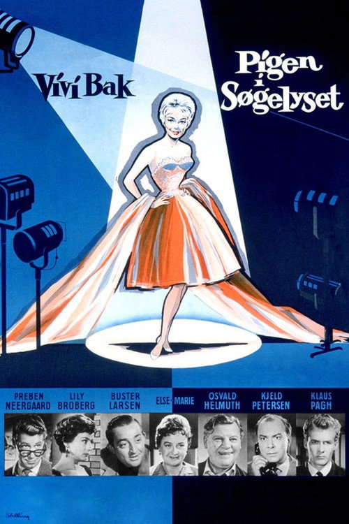 Movie poster for Pigen i Søgelyset (1959)