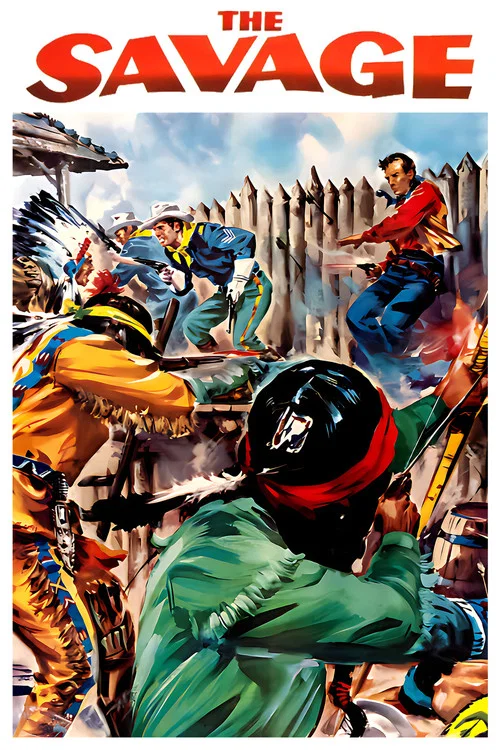 Movie poster for The Savage (1952)