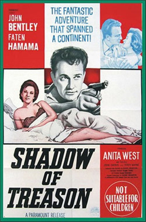 Movie poster for Shadow of Treason (1963)
