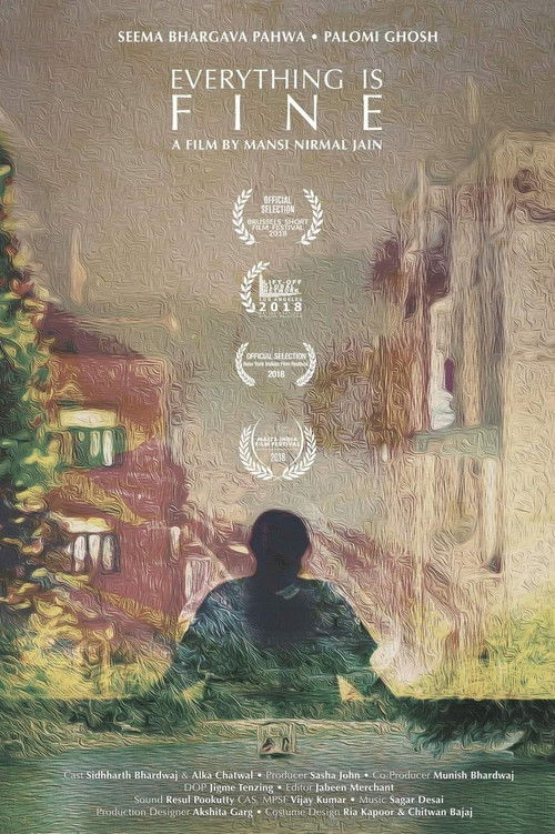 Movie poster for Everything is fine (2018)
