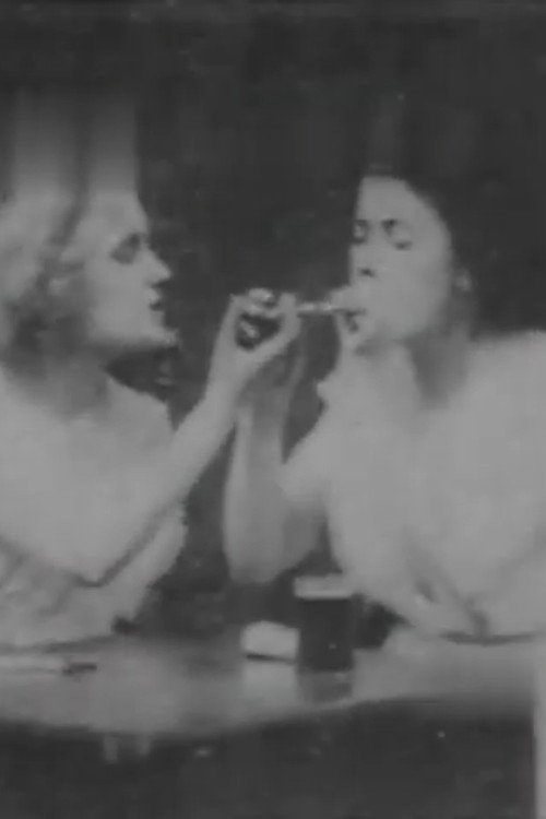 Movie poster for Her First Cigarette (1899)