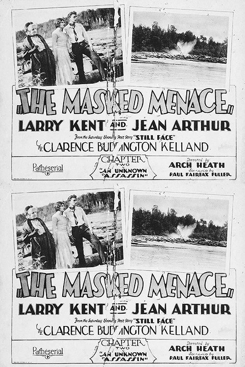 Movie poster for The Masked Menace (1927)