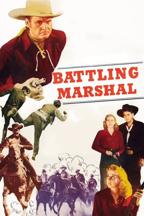 Movie poster for Battling Marshal (1950)