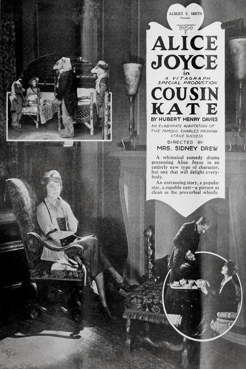 Movie poster for Cousin Kate (1921)