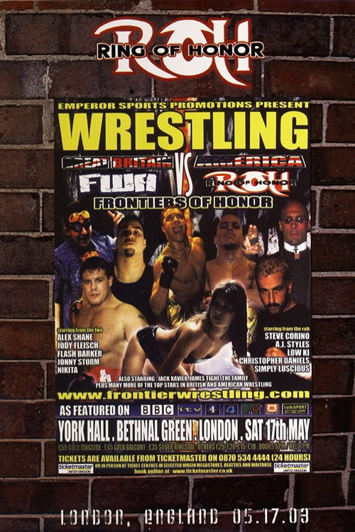 Movie poster for ROH: Frontiers of Honor (2003)