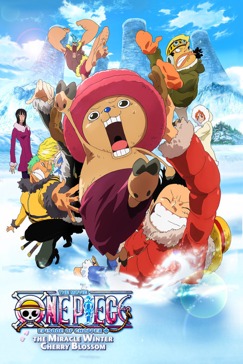 Movie poster for One Piece: Episode of Chopper Plus: Bloom in the Winter, Miracle Cherry Blossom (2008)