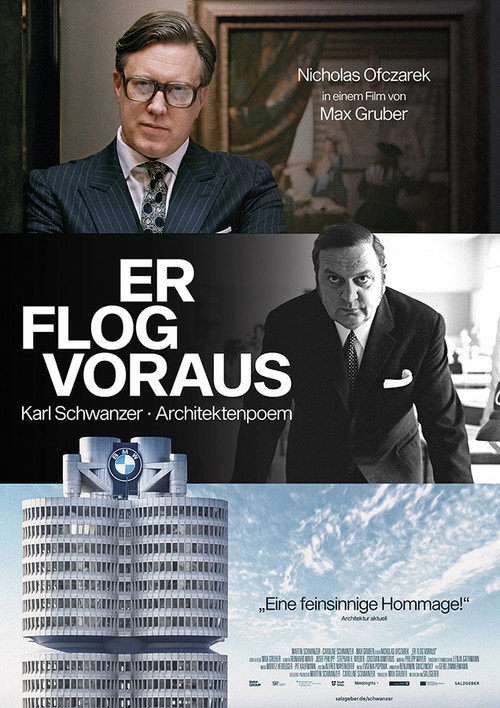 Movie poster for Er flog voraus – Karl Schwanzer I Architektenpoem (2023)