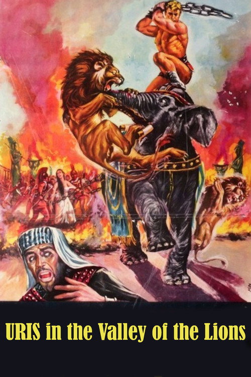 Movie poster for Ursus in the Valley of the Lions (1961)