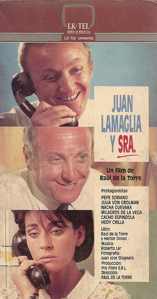 Movie poster for Juan Lamaglia y Sra. (1970)