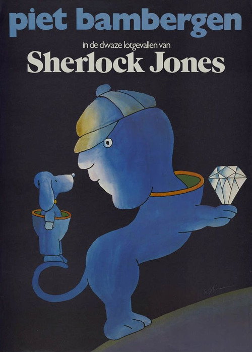Movie poster for De dwaze lotgevallen van Sherlock Jones (1975)