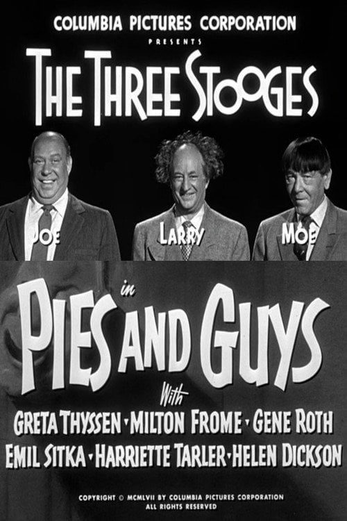 Movie poster for Pies and Guys (1958)